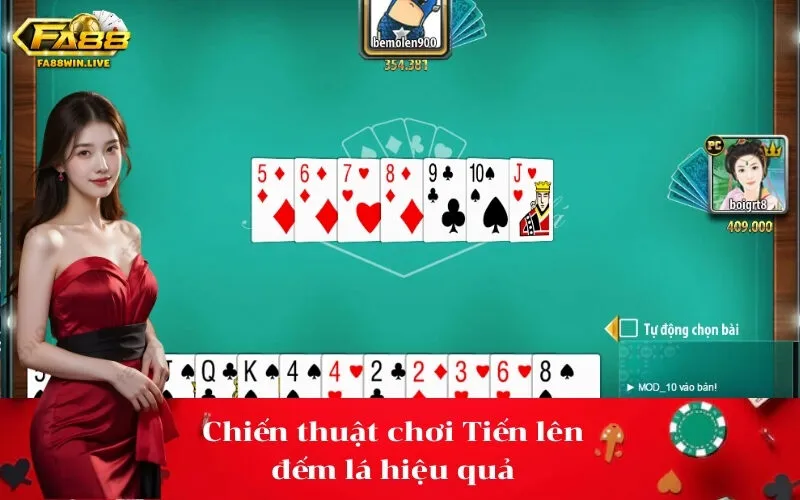 Chiến thuật chơi Tiến lên đếm lá hiệu quả
