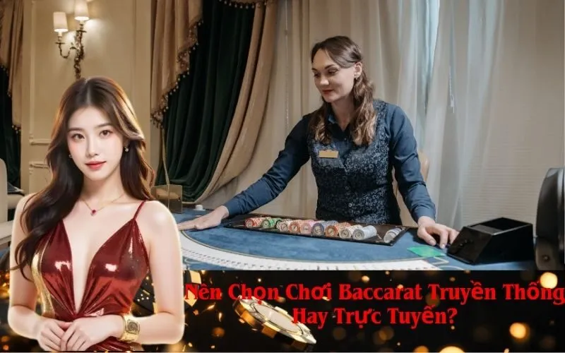 Nên Chọn Chơi Baccarat Truyền Thống Hay Trực Tuyến?