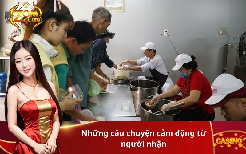 Những câu chuyện cảm động từ người nhận