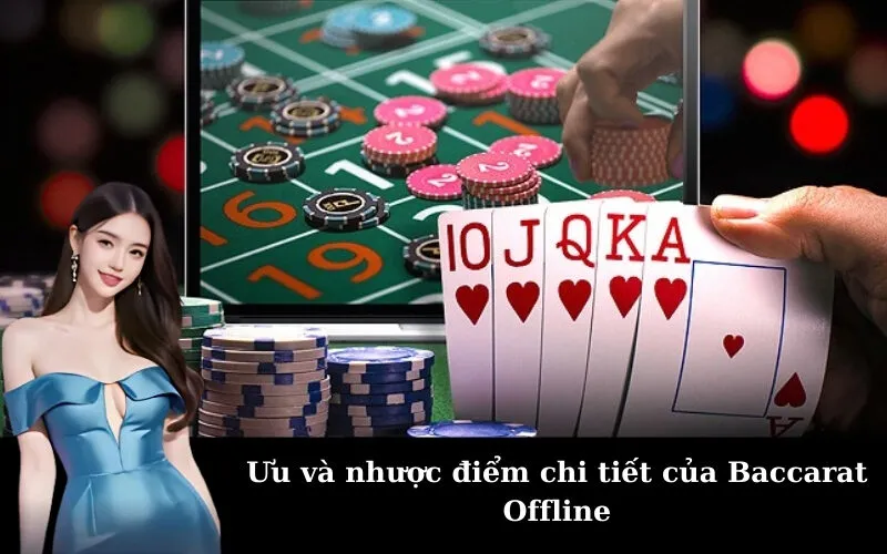 Ưu và nhược điểm chi tiết của Baccarat Offline