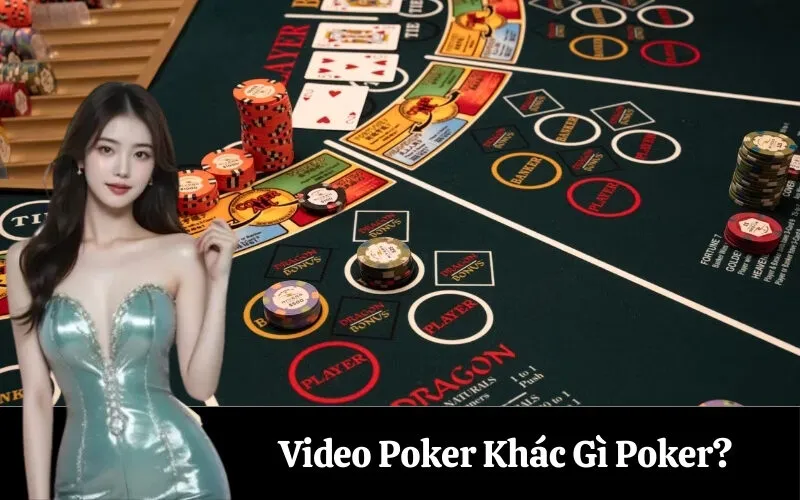 Video Poker Khác Gì Poker?